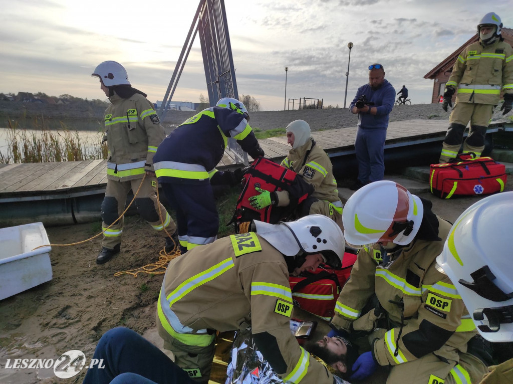 Manewry strażaków w gminie Rydzyna