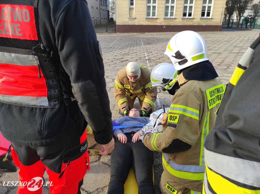 Manewry strażaków w gminie Rydzyna