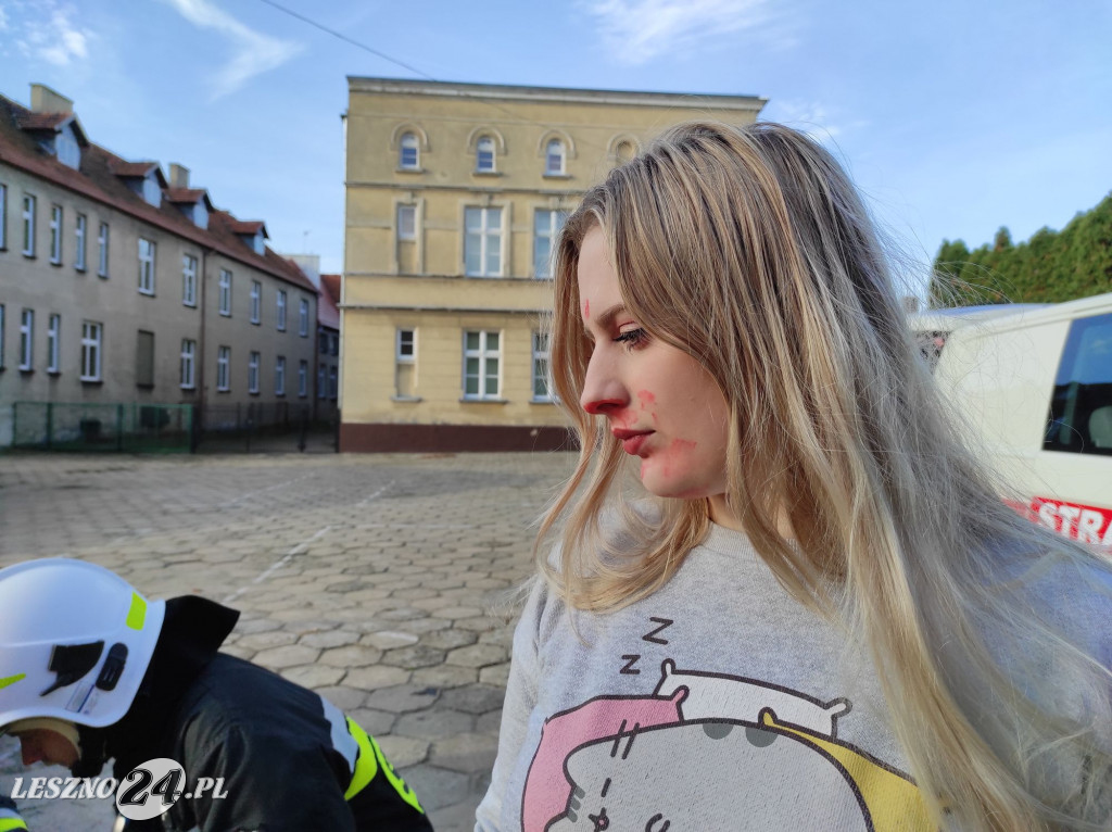Manewry strażaków w gminie Rydzyna