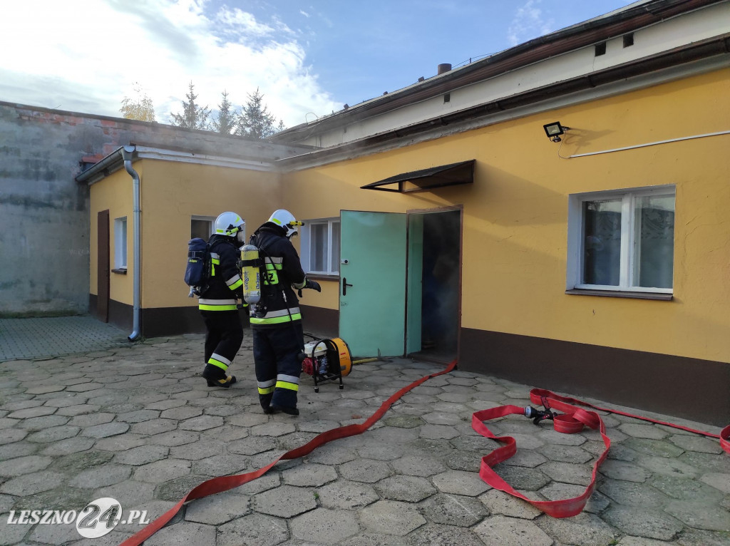 Manewry strażaków w gminie Rydzyna