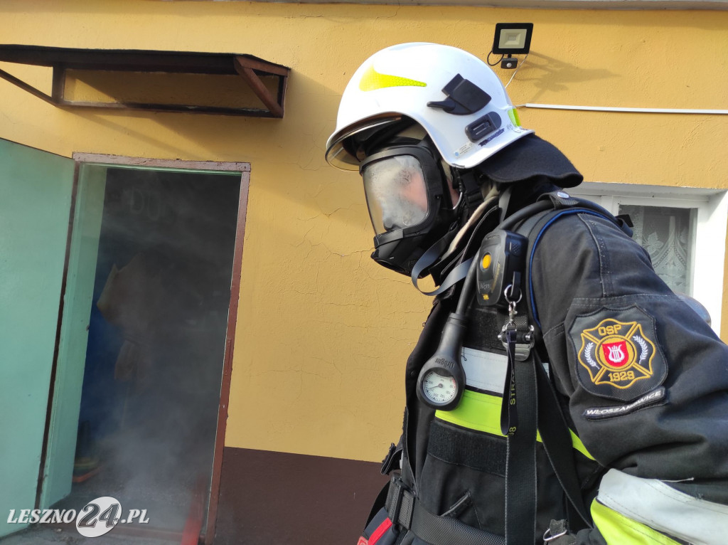 Manewry strażaków w gminie Rydzyna
