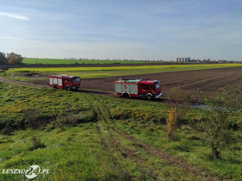Manewry strażaków w gminie Rydzyna