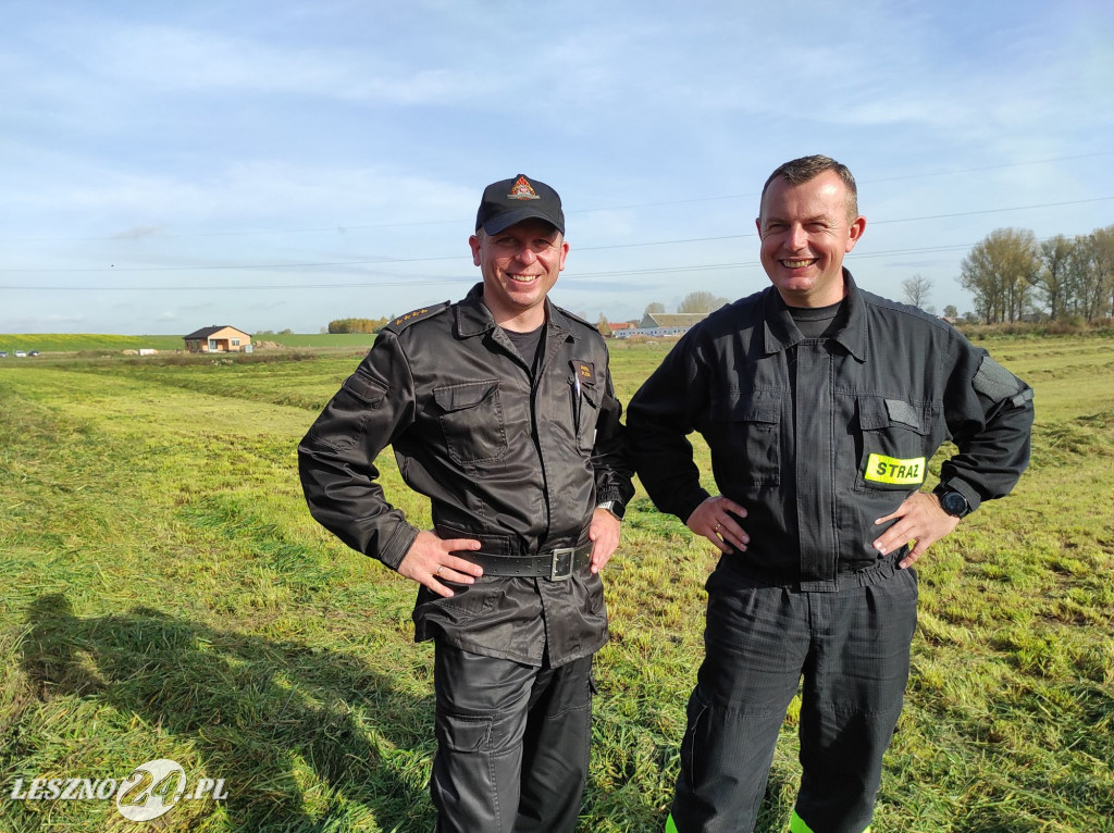 Manewry strażaków w gminie Rydzyna