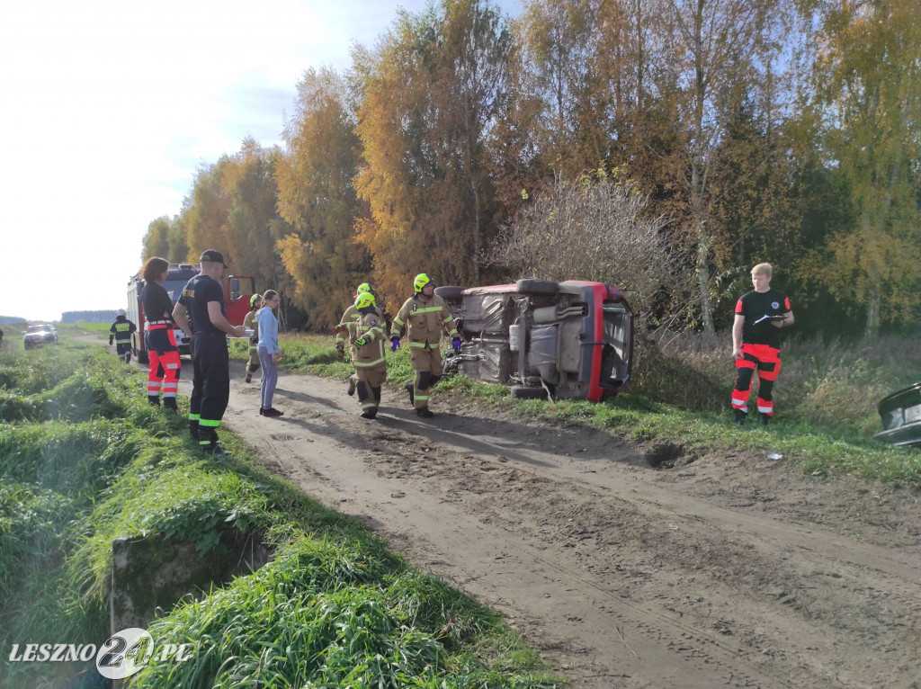 Manewry strażaków w gminie Rydzyna