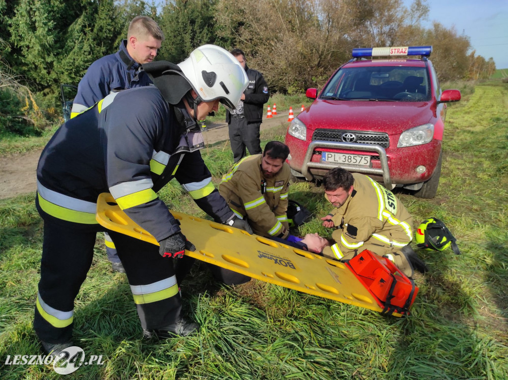 Manewry strażaków w gminie Rydzyna