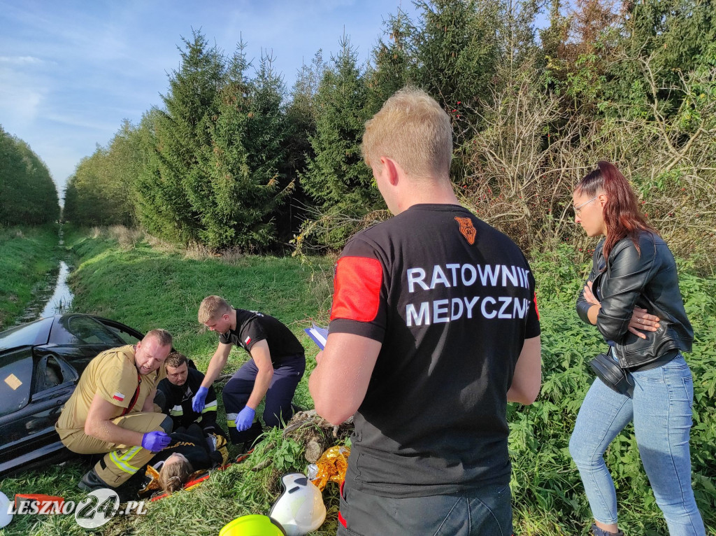 Manewry strażaków w gminie Rydzyna