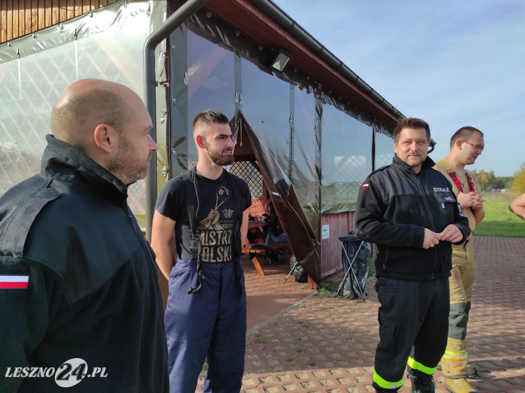 Manewry strażaków w gminie Rydzyna