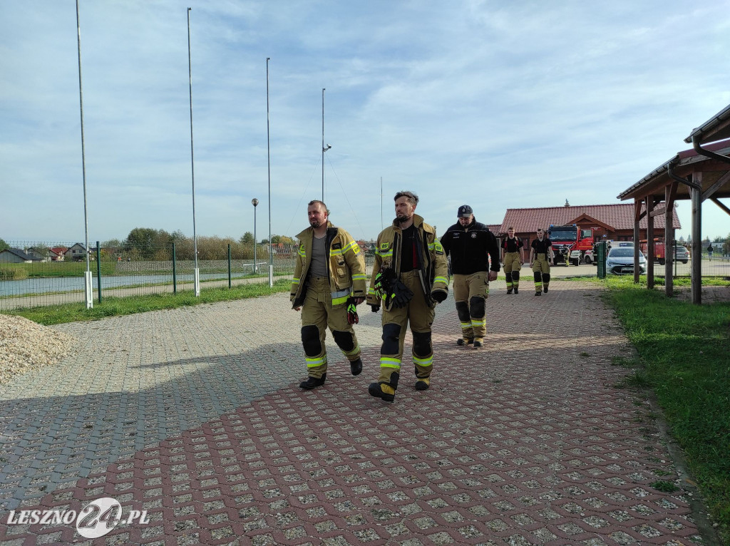 Manewry strażaków w gminie Rydzyna