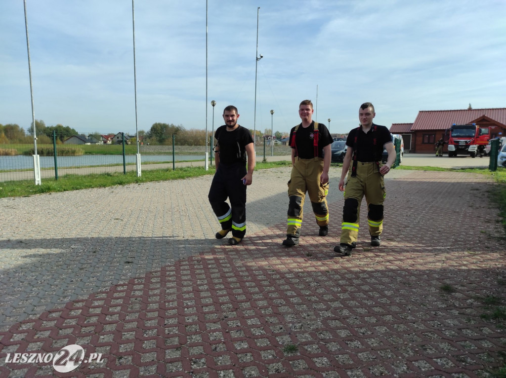 Manewry strażaków w gminie Rydzyna