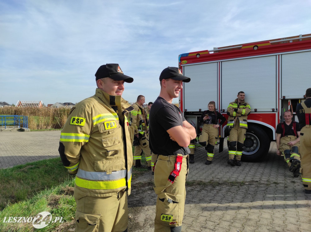 Manewry strażaków w gminie Rydzyna