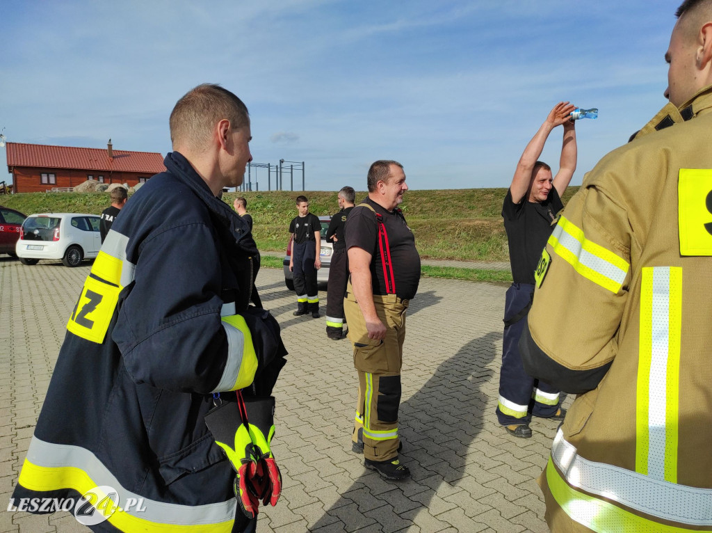 Manewry strażaków w gminie Rydzyna