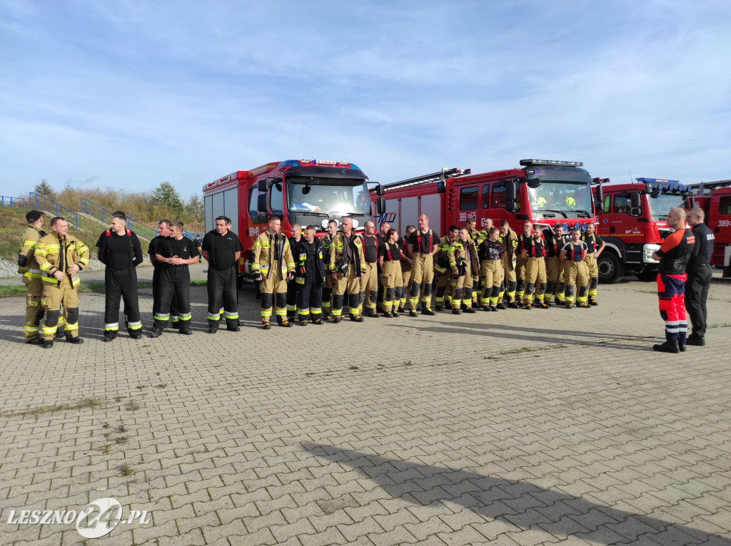 Manewry strażaków w gminie Rydzyna