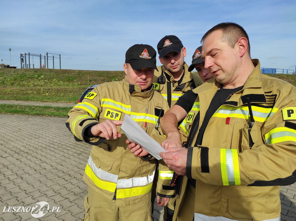 Manewry strażaków w gminie Rydzyna