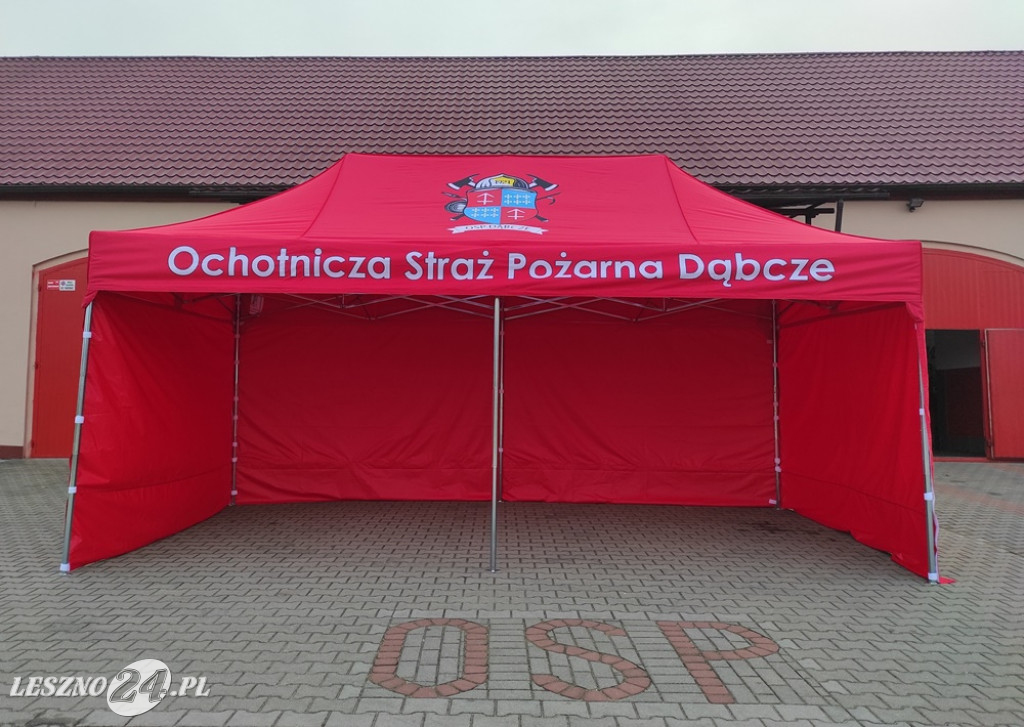 Namiot dla OSP Dąbcze
