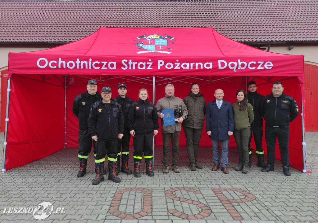 Namiot dla OSP Dąbcze