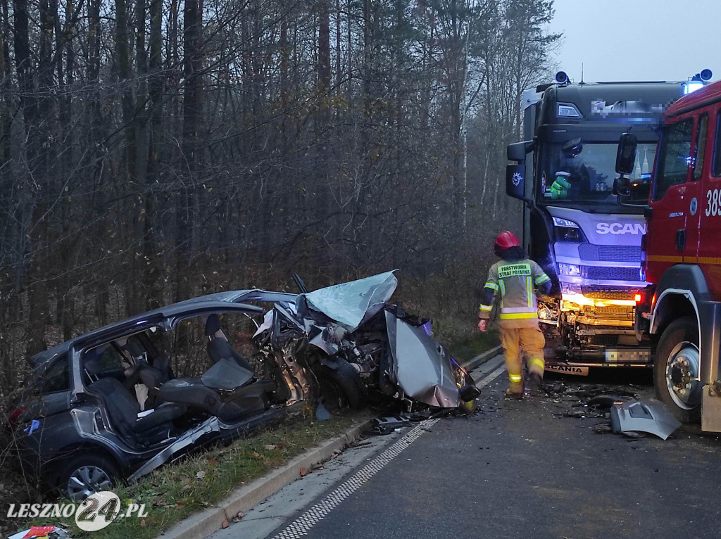 Groźny wypadek we Włoszakowicach