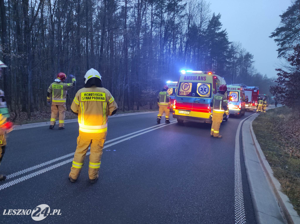 Groźny wypadek we Włoszakowicach