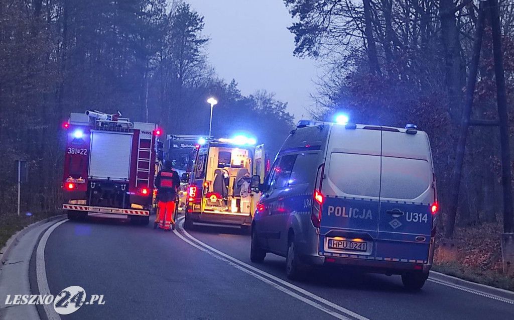 Groźny wypadek we Włoszakowicach