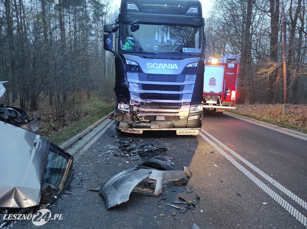 Groźny wypadek we Włoszakowicach