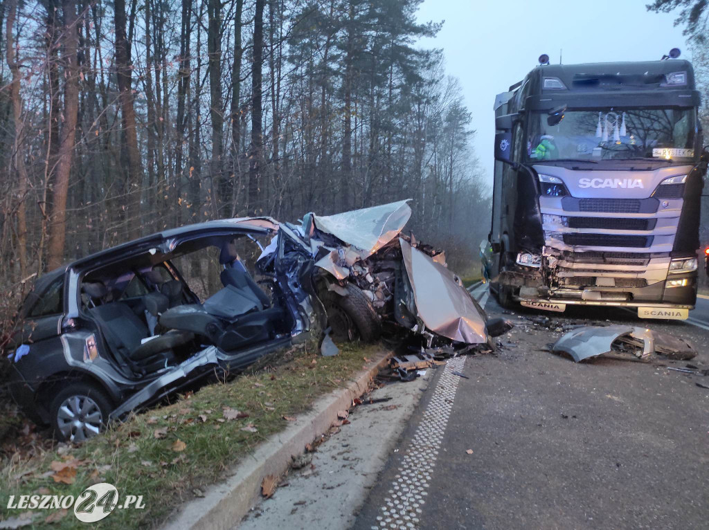 Groźny wypadek we Włoszakowicach