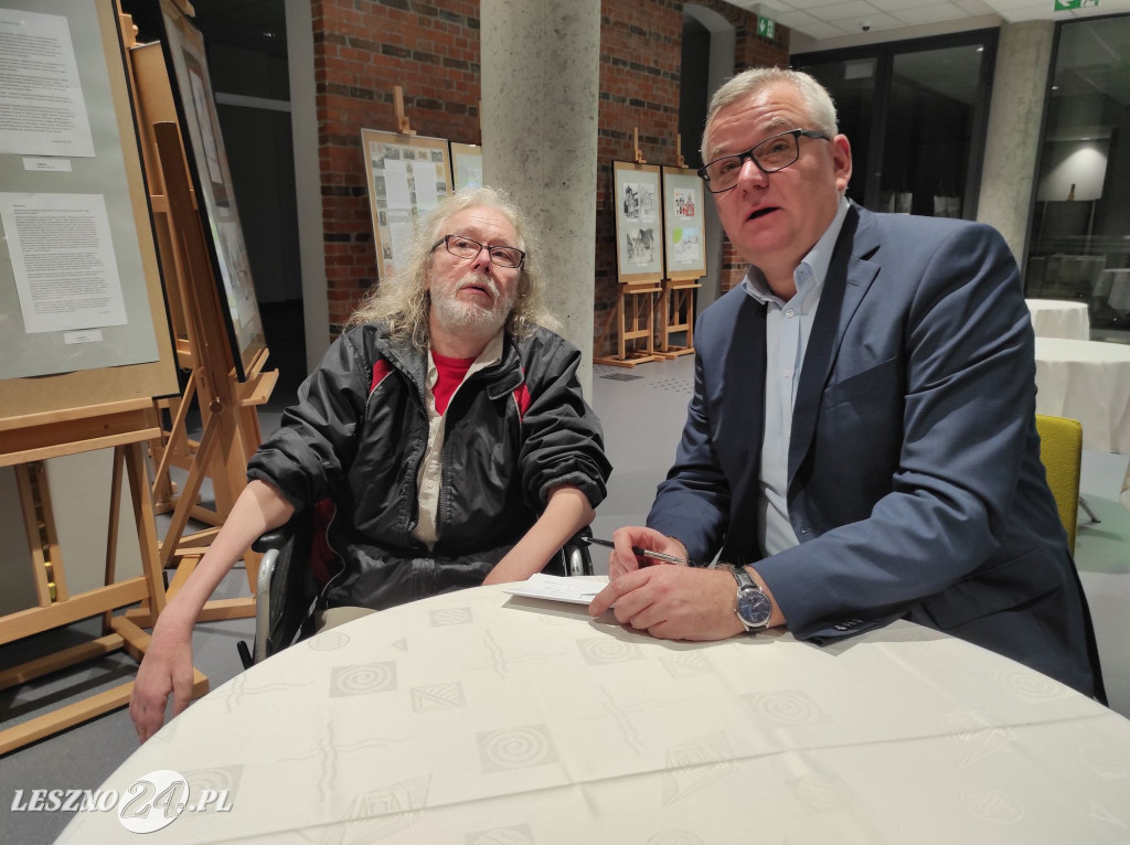 Artur Andrus w Lesznie