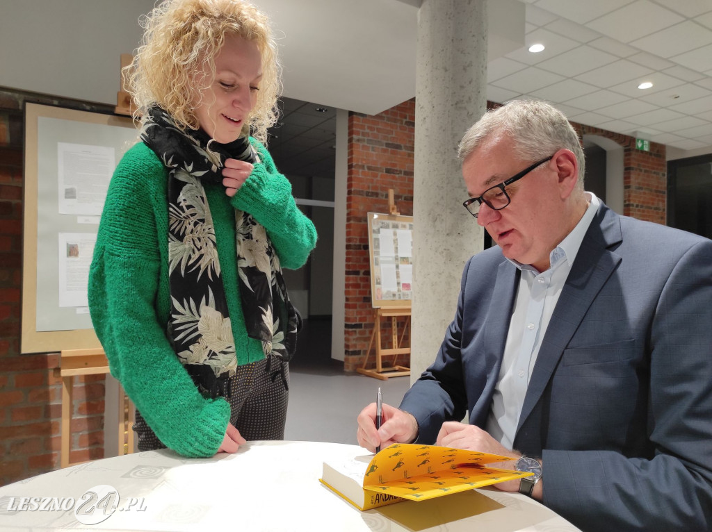 Artur Andrus w Lesznie
