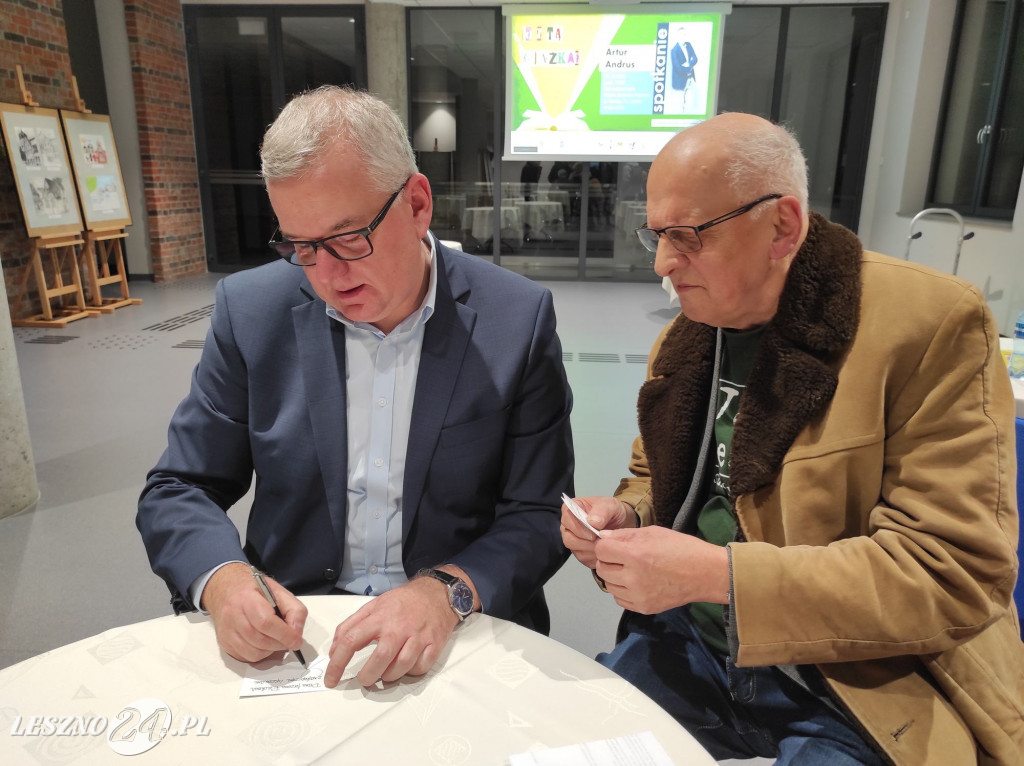 Artur Andrus w Lesznie