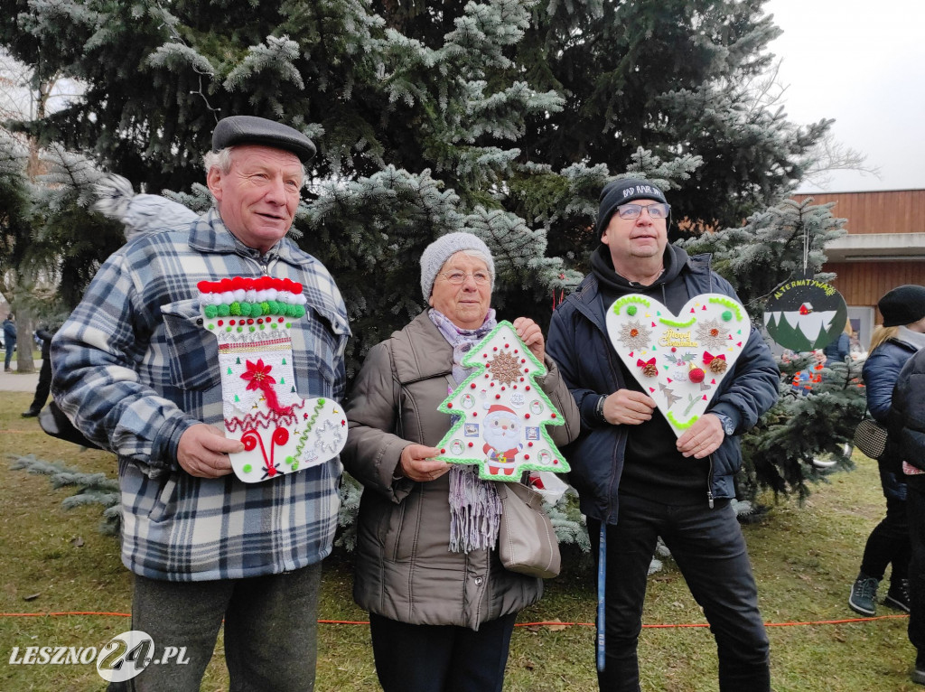 Strojenie choinki w Lesznie