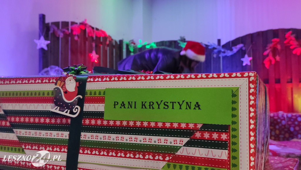 Na Mikołajki od wolontariuszy II LO