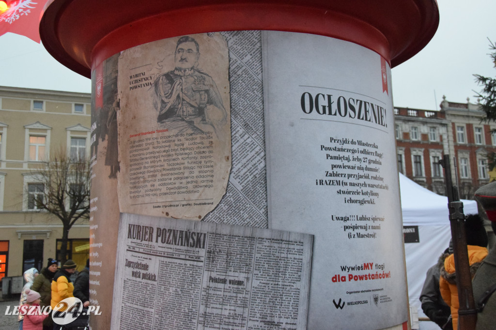 Miasteczko Powstańcze na leszczyńskim Rynku