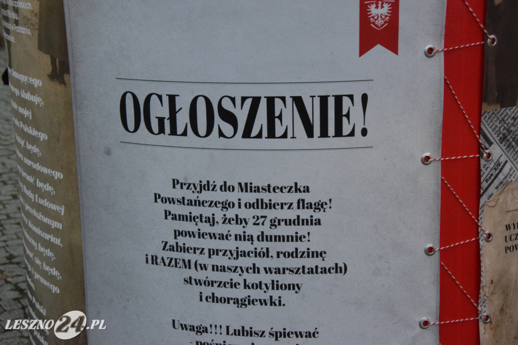 Miasteczko Powstańcze na leszczyńskim Rynku