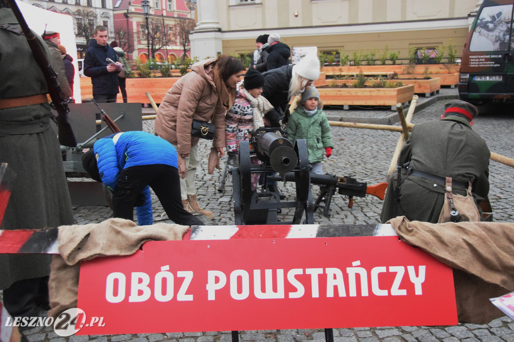 Miasteczko Powstańcze na leszczyńskim Rynku