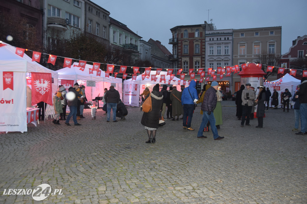 Miasteczko Powstańcze na leszczyńskim Rynku