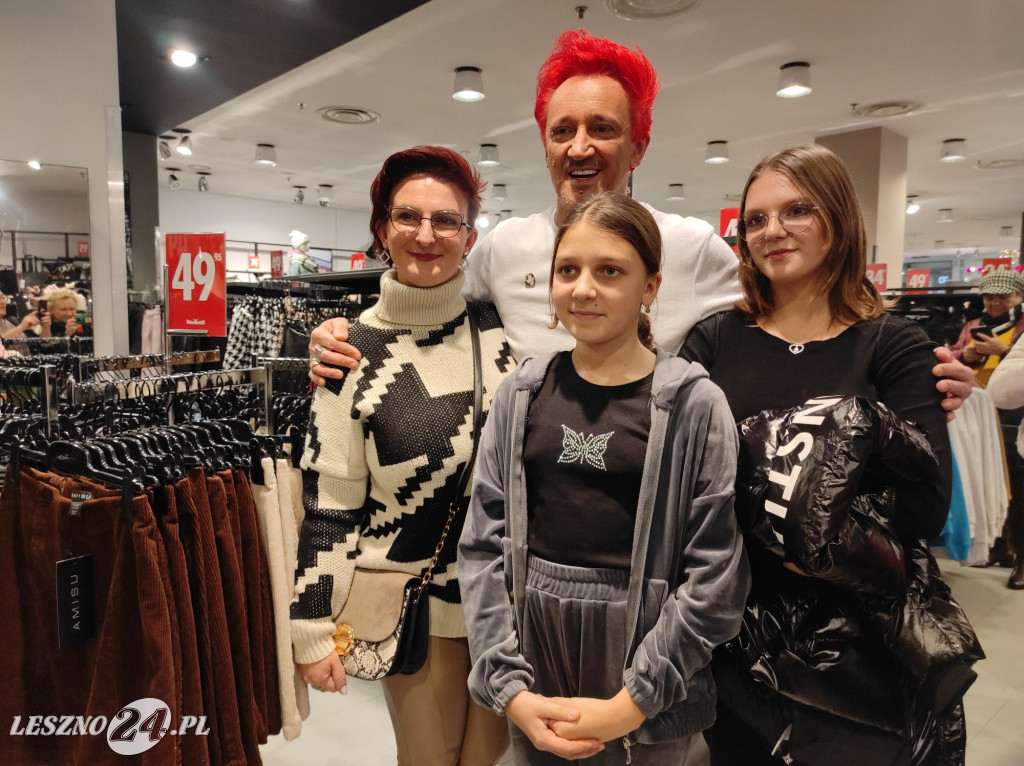 Wokalista Michał Wiśniewski w Lesznie