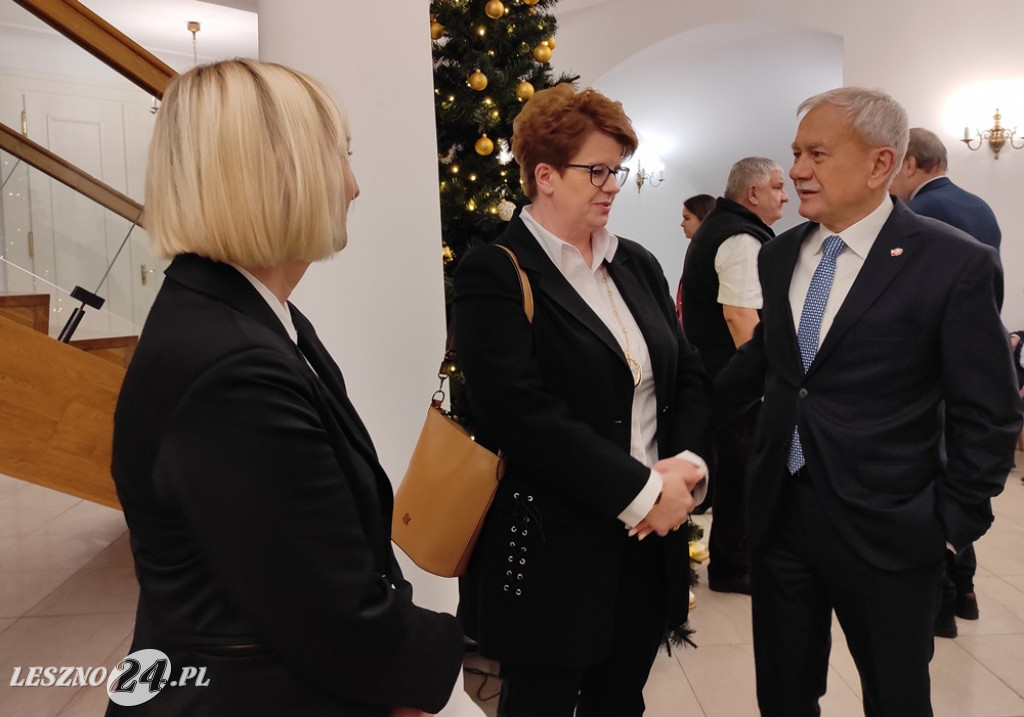 Spotkanie wigilijne PZF w Lesznie