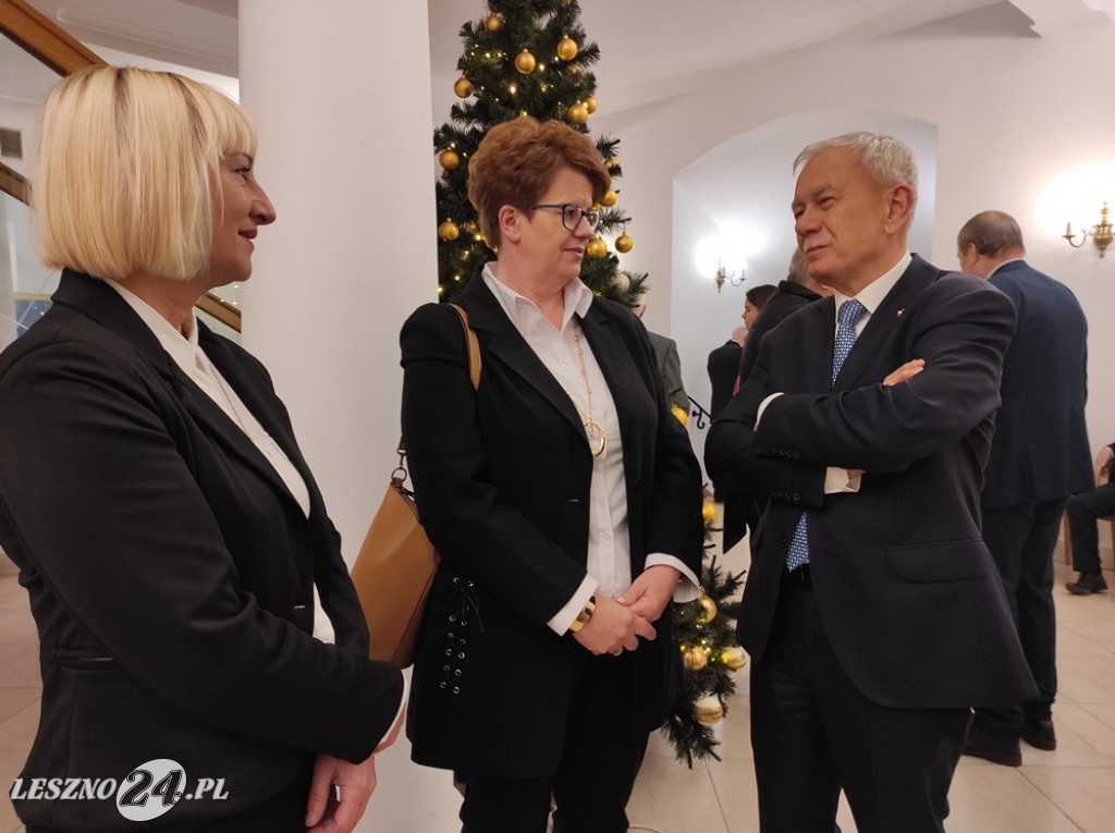 Spotkanie wigilijne PZF w Lesznie