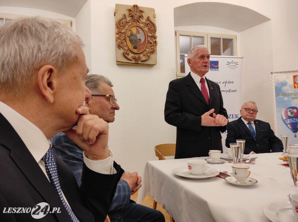 Spotkanie wigilijne PZF w Lesznie