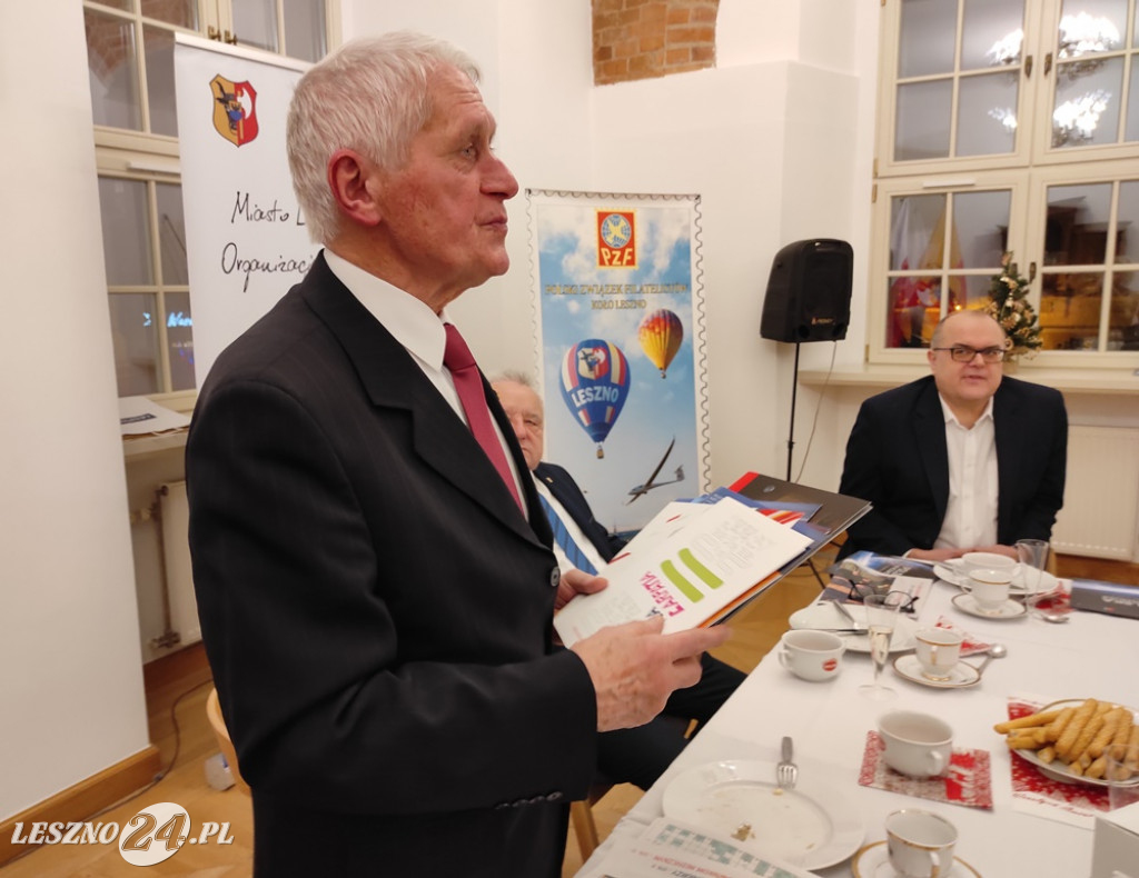 Spotkanie wigilijne PZF w Lesznie