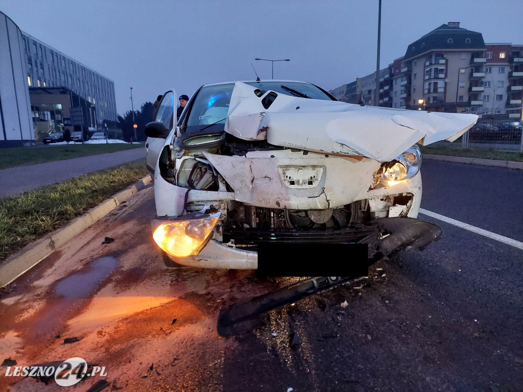 Poranne zdarzenie w Lesznie