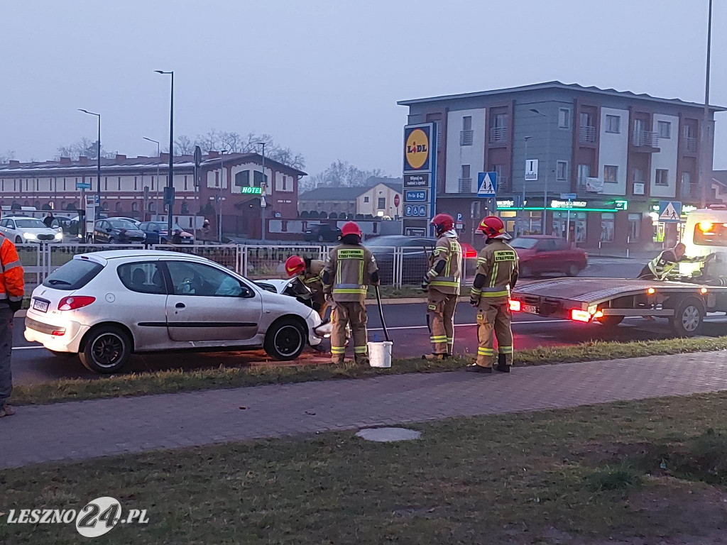 Poranne zdarzenie w Lesznie