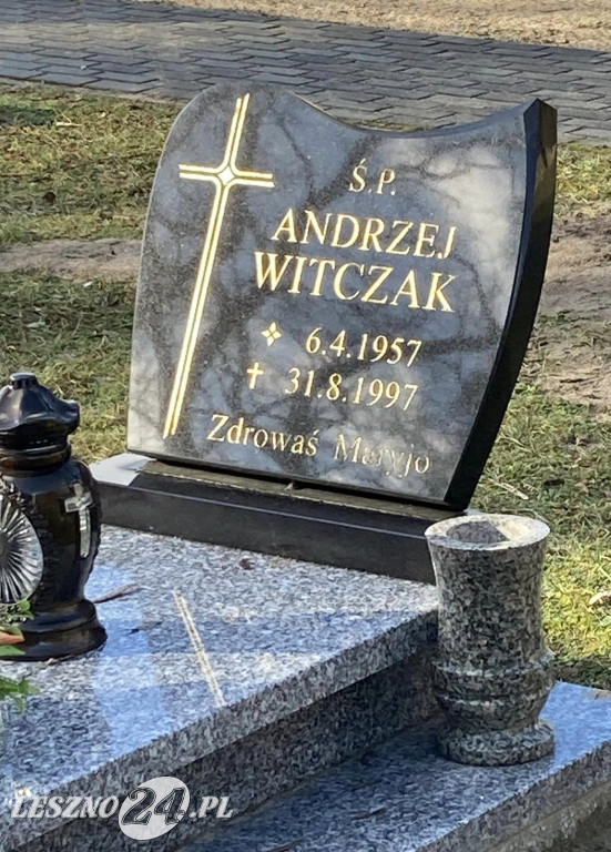 Zniszczenie grobów na cmentarzu w Świerczynie