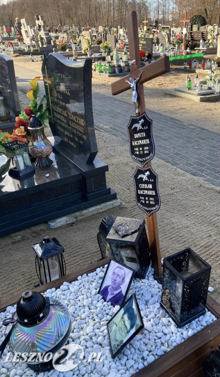 Zniszczenie grobów na cmentarzu w Świerczynie