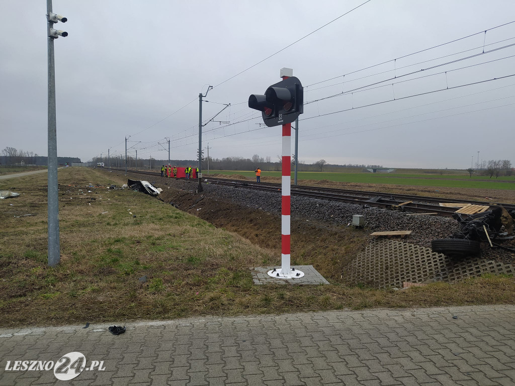Zginął w zderzeniu z pociągiem