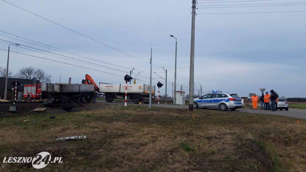 Zginął w zderzeniu z pociągiem
