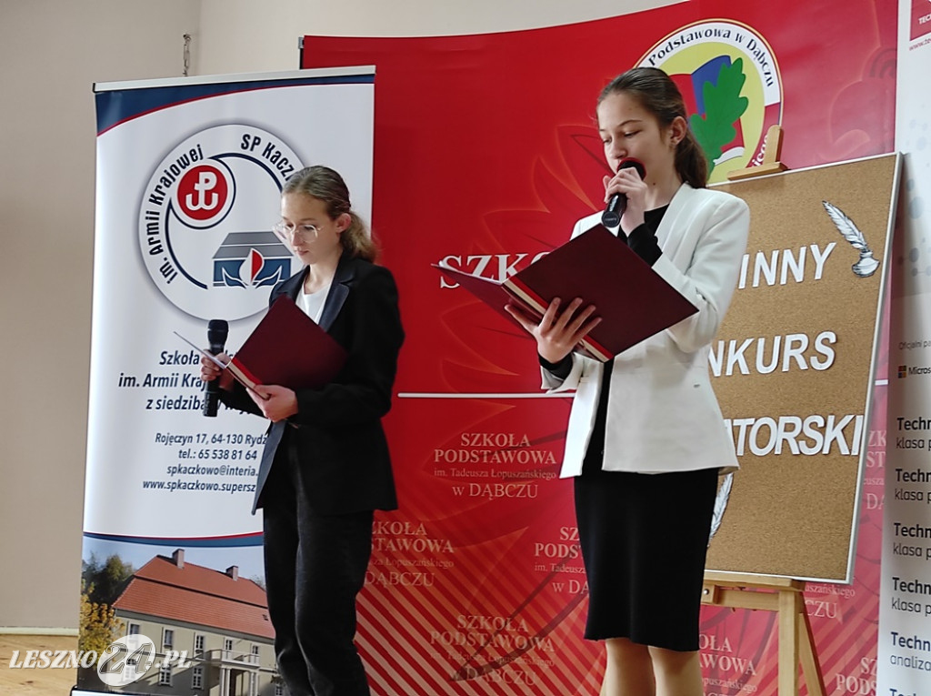 Recytatorzy nagrodzeni w Kaczkowie