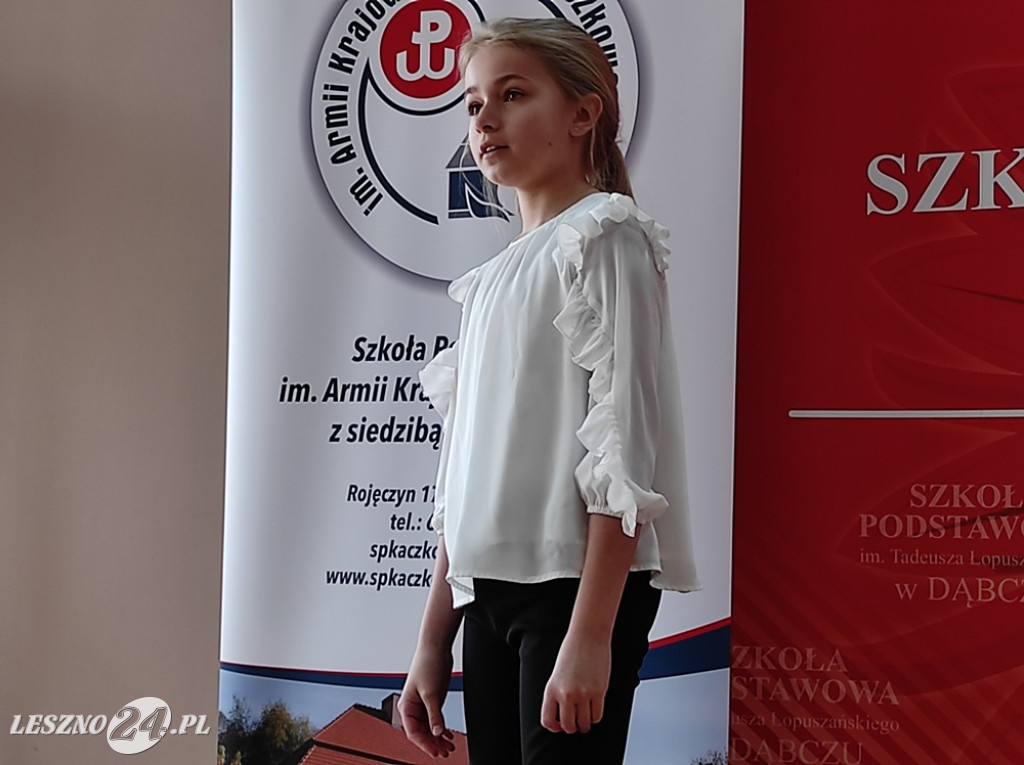 Recytatorzy nagrodzeni w Kaczkowie
