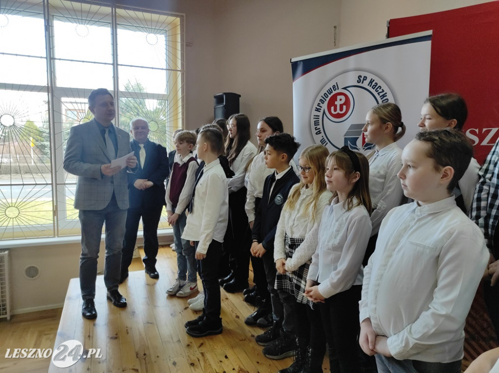 Recytatorzy nagrodzeni w Kaczkowie