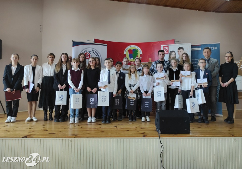Recytatorzy nagrodzeni w Kaczkowie