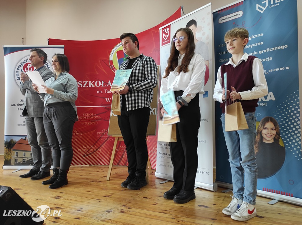 Recytatorzy nagrodzeni w Kaczkowie