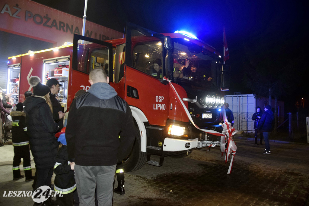 Nowy samochów dla OSP Lipno